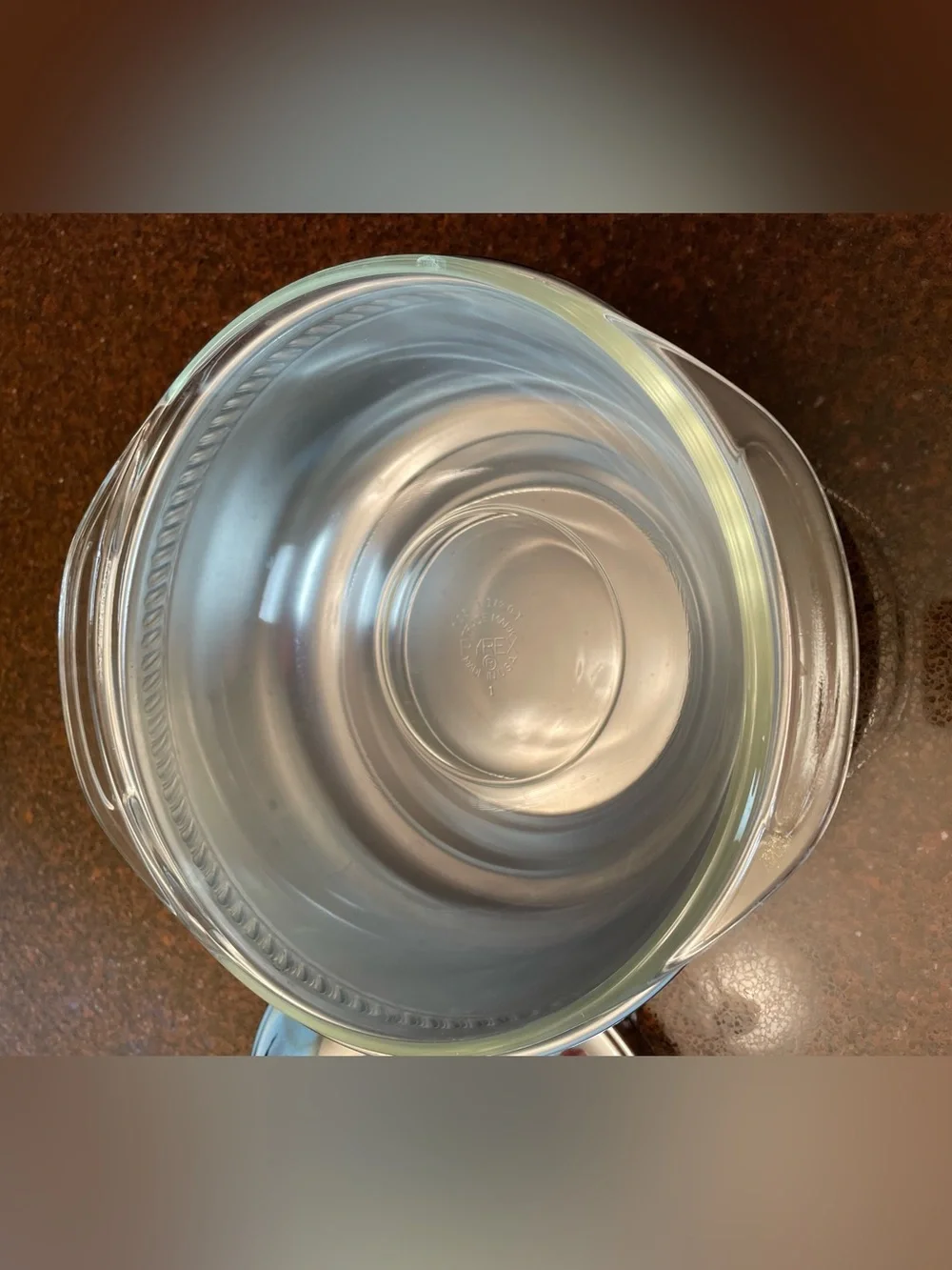 Pyrex vintage silver